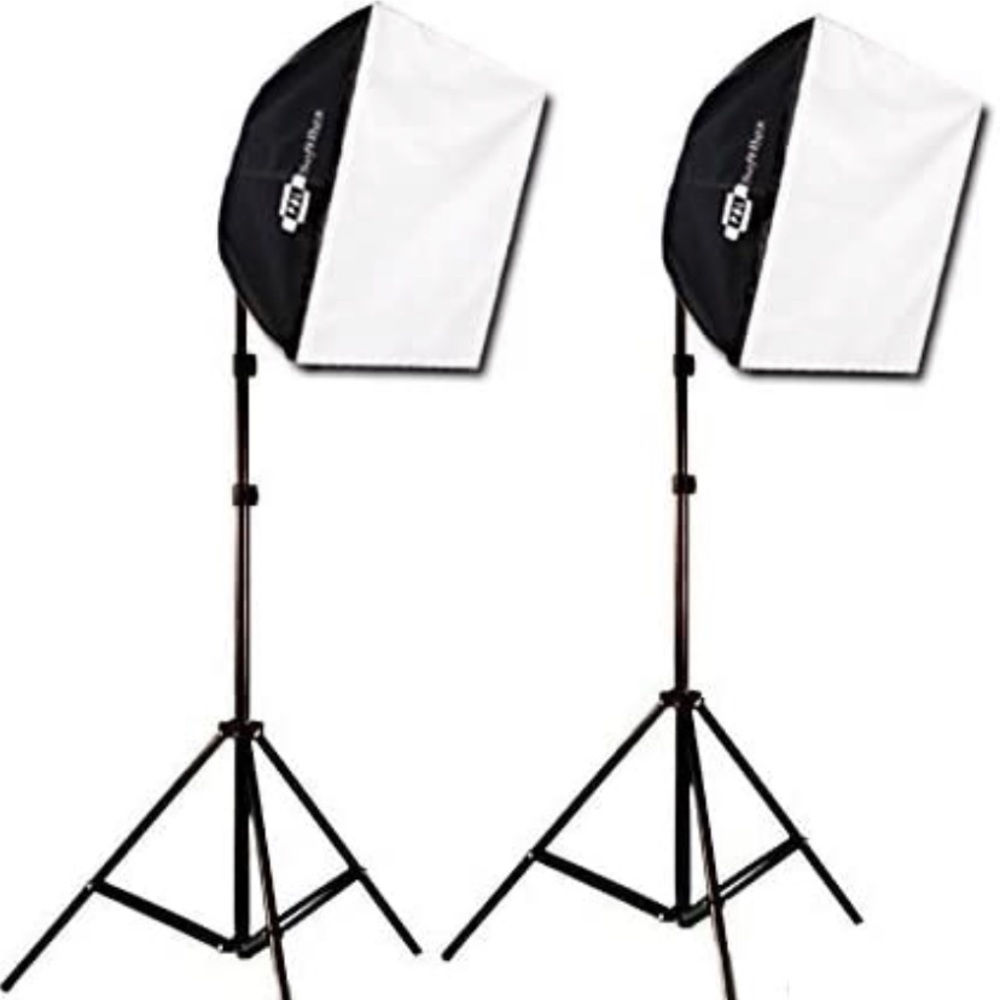 Soft box lighting kit